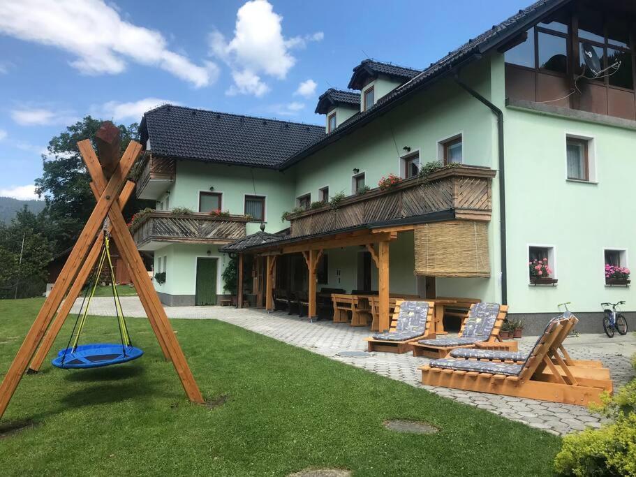 Villa Tourist Farm Kladje Ljubno Exterior foto