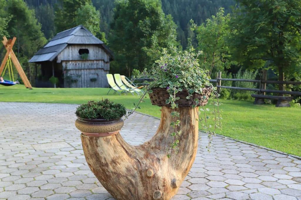 Villa Tourist Farm Kladje Ljubno Exterior foto